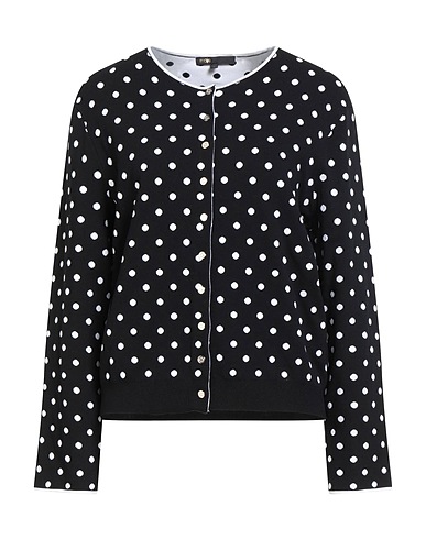 MAJE Cardigan Black 68% Viscose, 30% Polyamide, 2% Elastane