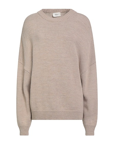 VICOLO Sweater Beige 75% Acrylic, 10% Wool, 10% Viscose, 5% Alpaca wool