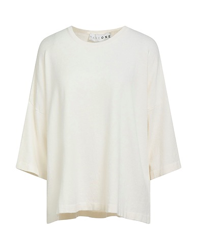 HAVEONE Sweater Ivory 50% Viscose, 27% Polyester, 23% Polyamide