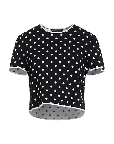 MAJE Jumper Black 68% Viscose, 30% Polyamide, 2% Elastane
