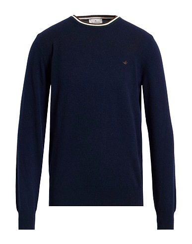 BROOKSFIELD Pullover Nachtblau 100% Wolle