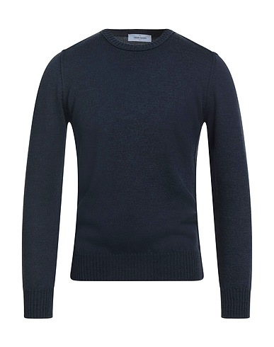 GRAN SASSO Pullover Blu notte 100% Lana Vergine