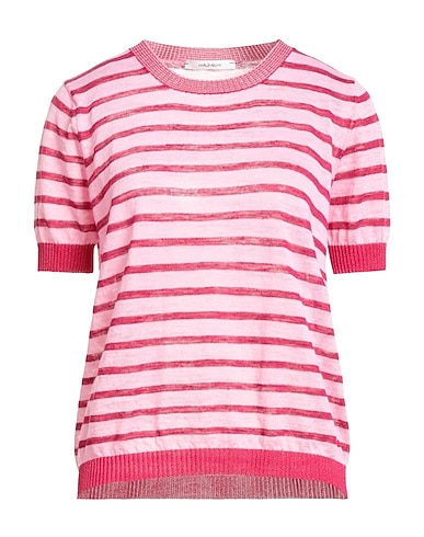 MALÌPARMI Pullover Porpora 33% Lino, 33% Poliestere, 28% Viscosa, 6% Lurex®