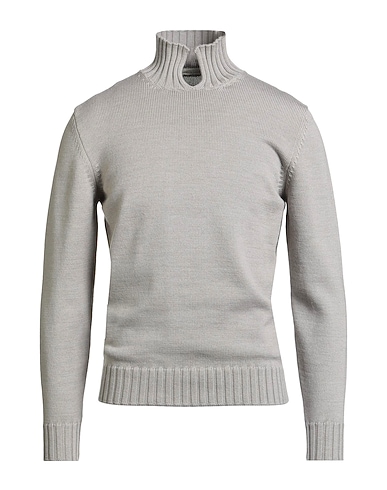 FILIPPO DE LAURENTIIS Jumper Grey 100% Merino Wool