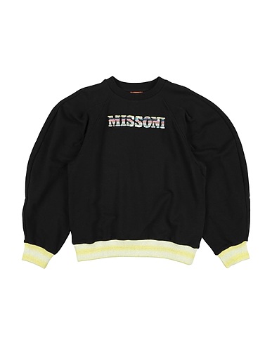 MISSONI KIDS Sweatshirt Black 100% Cotton