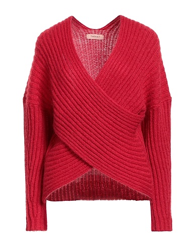 TWINSET Sweater Red 50% Polyamide, 46% Mohair wool, 4% Wool