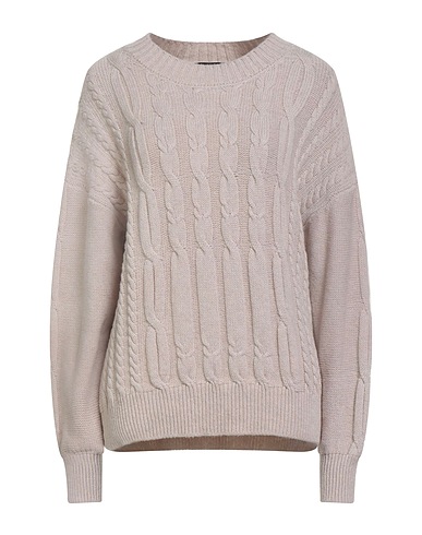 ANNECLAIRE Jumper Beige 90% Wool, 10% Cashmere