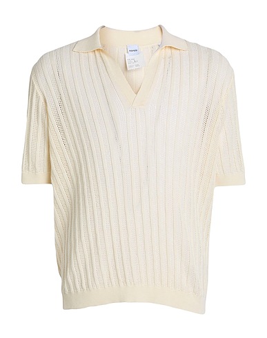 ASPESI Jumper Cream 60% Linen, 40% Cotton