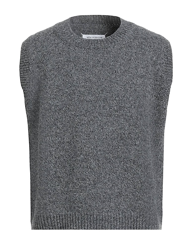 MAISON MARGIELA Sleeveless sweater Grey 100% Wool