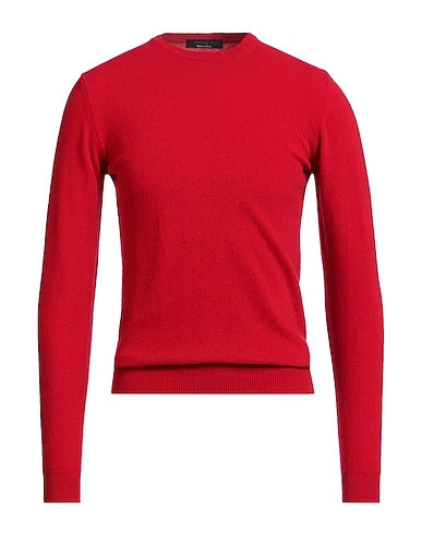 JEORDIE'S Jumper Red 90% Merino Wool, 10% Cashmere