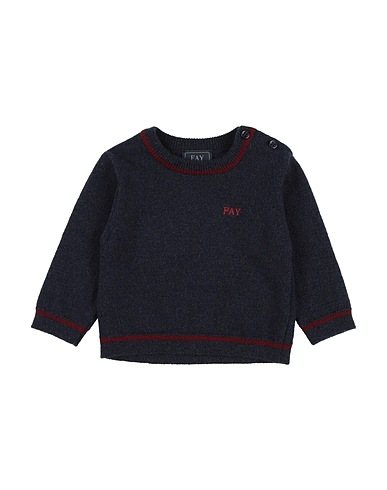 FAY Jumper JUNIOR Navy blue 90% Wool, 10% Cashmere