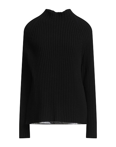 MEIMEIJ Polo neck Black 60% Cotton, 37% Polyamide, 3% Elastane