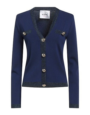 BLUGIRL Cardigan Blue 80% Viscose, 20% Polyamide, Metallic Polyester
