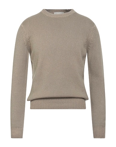 FILIPPO DE LAURENTIIS Jumper Sand 75% Super 120s Wool, 15% Silk, 10% Cashmere