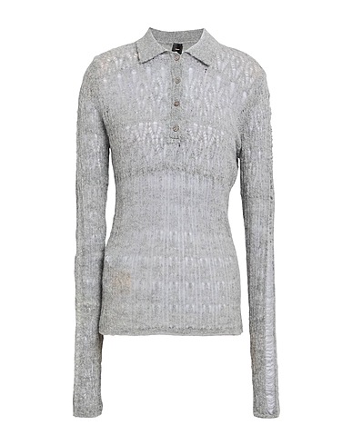 PINKO Sweater Grey 45% Nylon, 30% Alpaca wool, 25% Wool