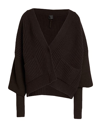 PINKO Cardigan Testa di moro 90% Lana, 10% Cachemire