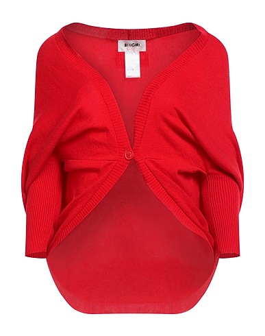 BLUGIRL Cardigan Red 90% Wool, 10% Cashmere