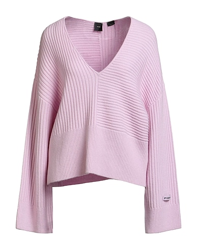 PINKO Pullover Mauve 90% Laine, 10% Cachemire