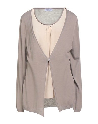 GRAN SASSO Jumper Taupe 50% Viscose, 50% Acrylic, Silk