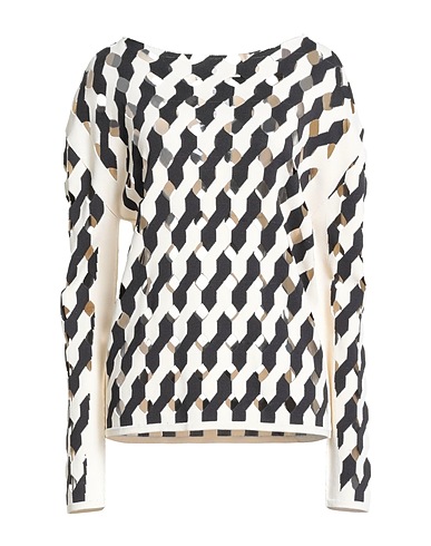 LIVIANA CONTI Sweater Ivory 65% Viscose, 35% Polyamide