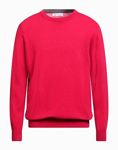 BRUNELLO CUCINELLI Cashmere blend Garnet 100% Cashmere