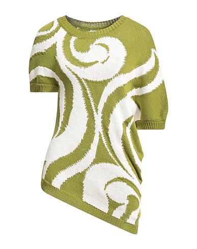 DRIES VAN NOTEN Pullover Grün 100% Baumwolle