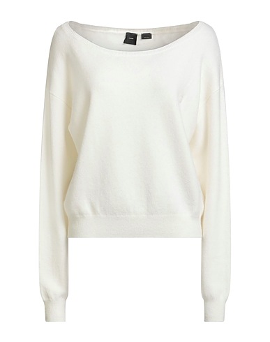 PINKO Cashmere jumper Ivory 71% Cashmere, 14% Nylon, 7% Lyocell, 6% Viscose, 2% Elastane