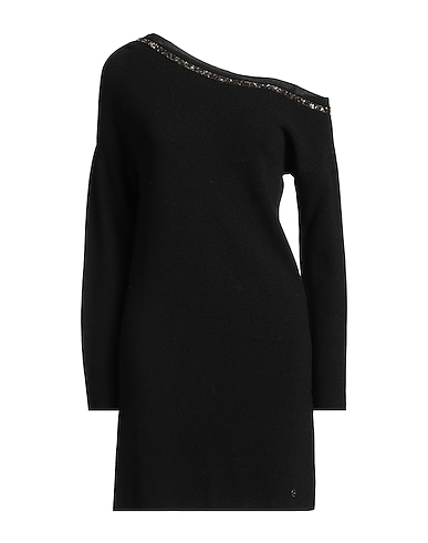 LIU •JO Jumper Black 100% Wool