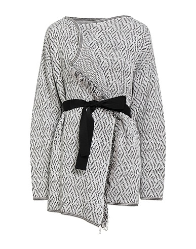 TWINSET Cardigan White 61% Cotton, 29% Viscose, 10% Polyester