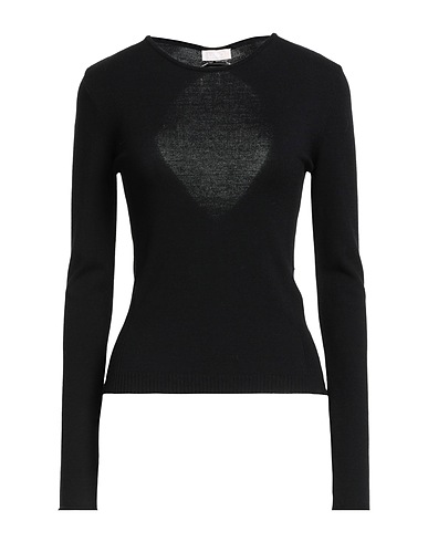LIU •JO Sweater Black 72% Viscose, 28% Polyester