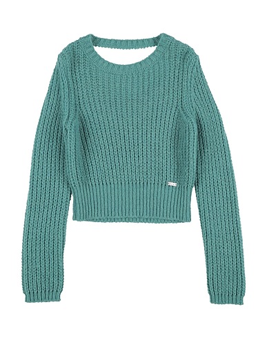LIU •JO Jumper Turquoise 50% Acrylic, 30% Polyamide, 10% Wool, 10% Alpaca wool