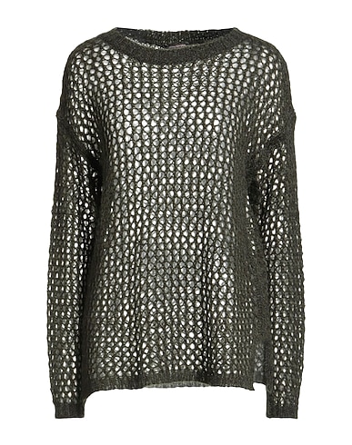 MALÌPARMI Jumper VERDE MILITARE 43% Acrylic, 30% Polyamide, 27% Mohair wool