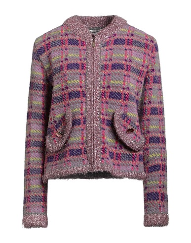 BLUGIRL Cardigan Mauve 47% Polyamide, 45% Acrylic, 7% Metallic fiber, 1% Virgin Wool