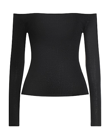 VALENTINO GARAVANI Jumper Black 70% Virgin Wool, 30% Silk