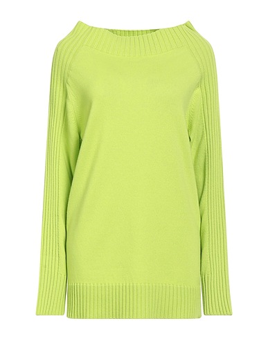 MALO Cashmere blend I PREFER Lime green 100% Cashmere