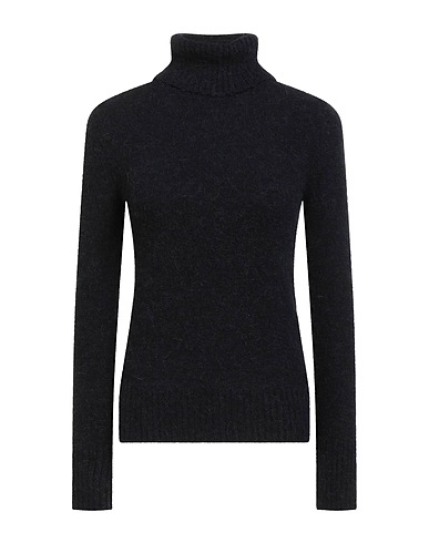 JUCCA Polo neck Black 50% Alpaca wool, 26% Wool, 21% Polyamide, 3% Elastane