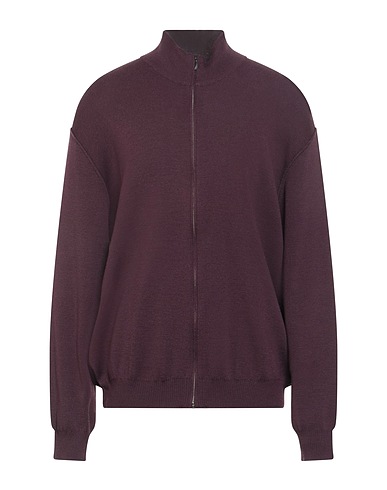 GIOFERRARI Cardigan Plum 60% Wool, 40% Acrylic