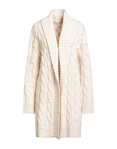 REBEL QUEEN by LIU •JO Cardigan Beige 75% Acrylic, 10% Viscose, 10% Wool, 5% Alpaca wool