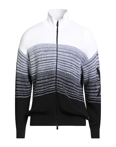 ARMANI EXCHANGE Pullover mit Zipper  Weiß 63% Baumwolle, 37% Polyamid