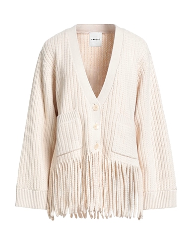 SANDRO Cardigan 55% Wool, 45% Cotton