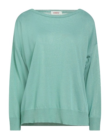 KONTATTO Jumper Light green 78% Viscose, 22% Polyester
