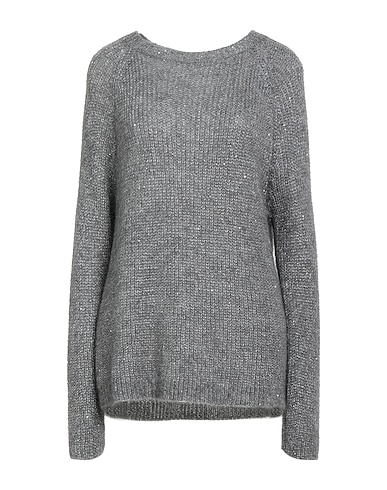 EMME by MARELLA Jumper Grey 50% Polyester, 20% Acrylic, 15% Polyamide, 15% Mohair wool