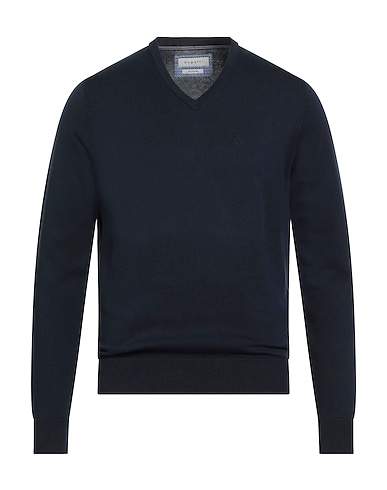 BUGATTI Jumper Midnight blue 100% Cotton