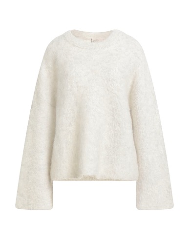 SEMICOUTURE Sweater Light grey 50% Mohair wool, 32% Polyamide, 18% Virgin Wool