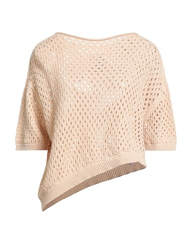 SEMICOUTURE Jumper Beige 100% Cotton