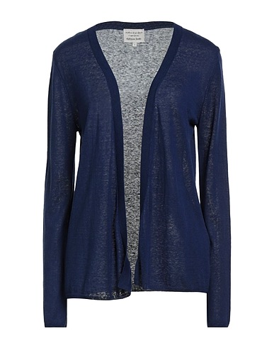 ALESSIA SANTI Cardigan Midnight blue 70% Linen, 30% Silk