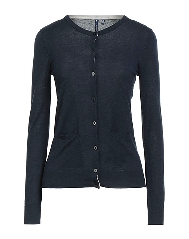 WOOLRICH Cardigan Midnight blue 40% Wool, 35% Modal, 20% Cotton, 5% Cashmere
