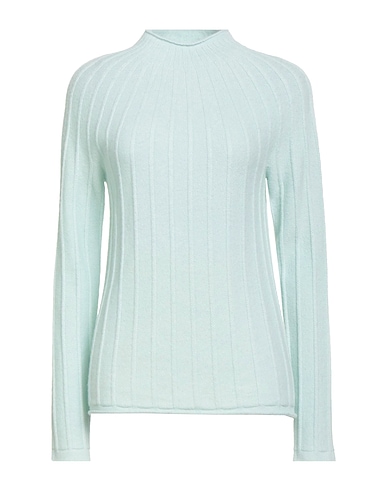 CORTE dei GONZAGA Turtleneck INTRECCIO Sky blue 100% Wool