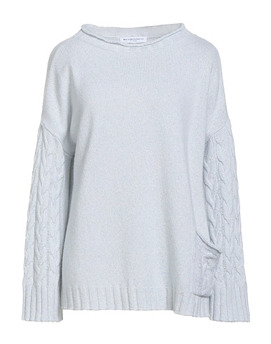 BLU BIANCO Sweater Sky blue 40% Merino Wool, 30% Viscose, 20% Polyamide, 10% Cashmere