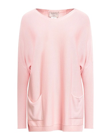 CORTE dei GONZAGA Sweater INTRECCIO Pink 50% Wool, 50% Acrylic